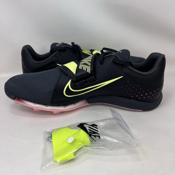 Nike Air Zoom LJ Elite Long Jump Track Spikes Black Men’s Size 10 - Picture 5 of 8
